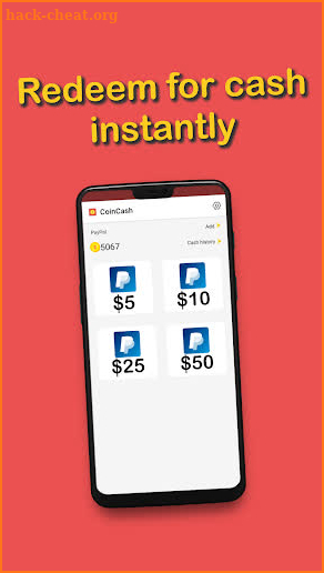 CoinCash screenshot
