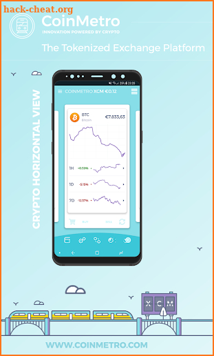 CoinMetro™ - Beta - Tokenized Exchange Platform screenshot