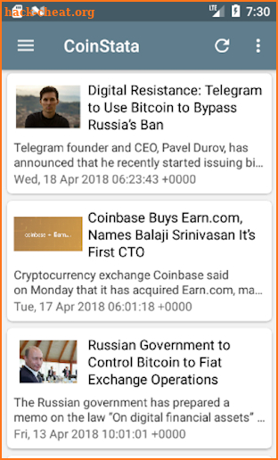 CoinStata - Crypto News screenshot