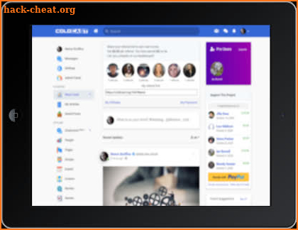 ColdCast - Non-Corporate Social Network screenshot