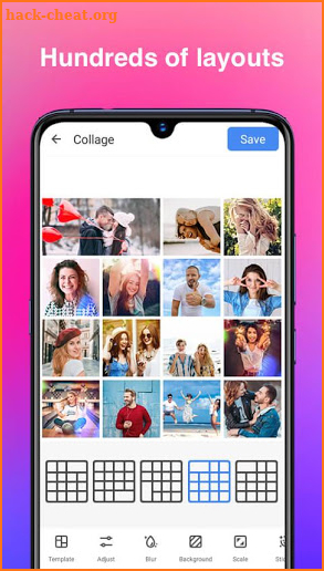 Collage Maker Blur - Photo Frame Collage Gird screenshot