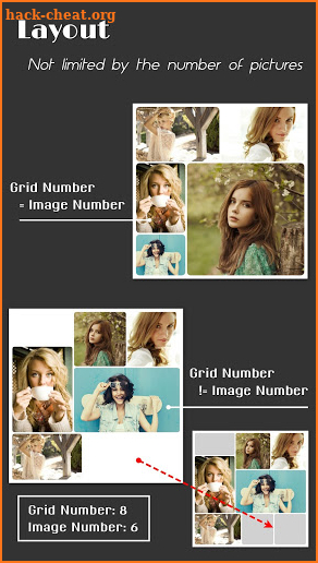 Collage Maker (Layout Grid) - PhotoFancie screenshot