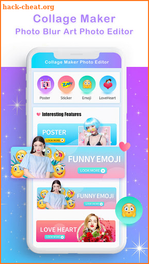 Collage Maker Photo Blur Art Photo Editor screenshot