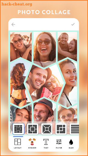 Collage Maker Photo Editor App screenshot