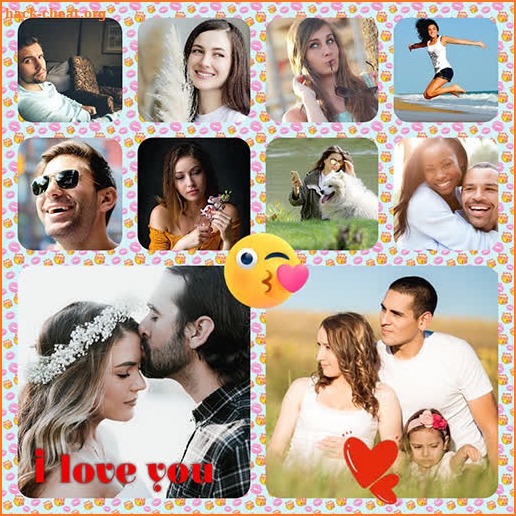 Collage photo maker free 😍 screenshot