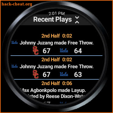 College Basketball for Wear screenshot