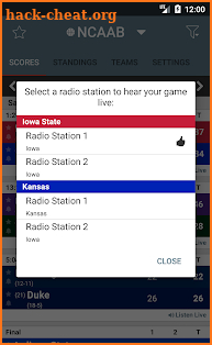 College Basketball Radio screenshot