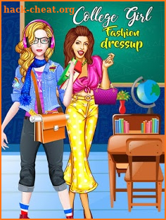 College Girl Fashion Dress up & makeover game screenshot