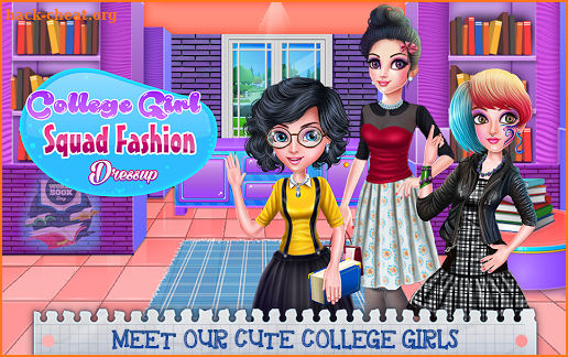 College Girl Squad Fashion Dressup screenshot