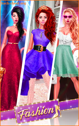 College Girls Fashion Designer Dress up screenshot