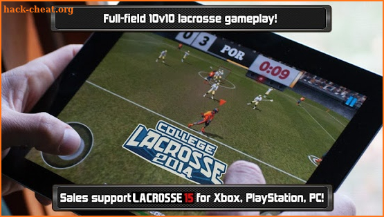 College Lacrosse screenshot