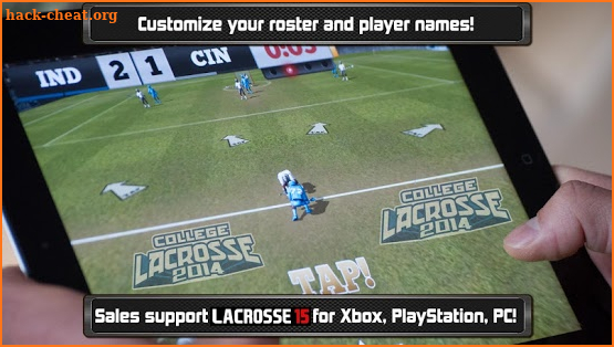 College Lacrosse screenshot