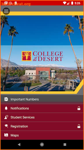 College of the Desert screenshot