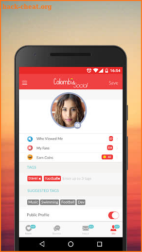 Colombia Social - Free Match & Chat for Colombians screenshot