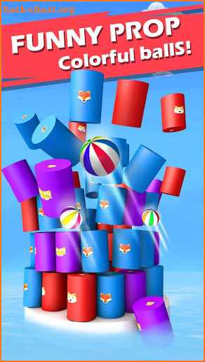 Color Ball 3D - Shoot Color Tower Down screenshot