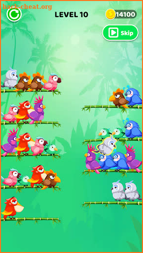 Color Bird Sort - Puzzle Game screenshot