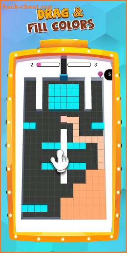 COLOR BLOCKS FILL – 3D SAYISFYING GAMES screenshot