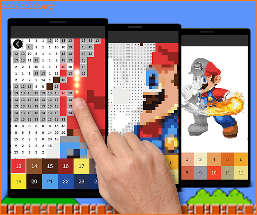 Color by Number: Gaming Pixel Art screenshot
