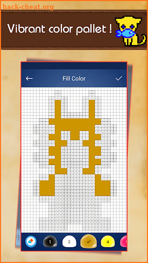 Color by Number: Pixel Draw Animal screenshot