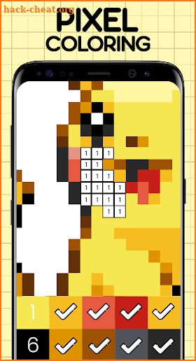 Color by Number - Pokemon Pixel Art Free screenshot