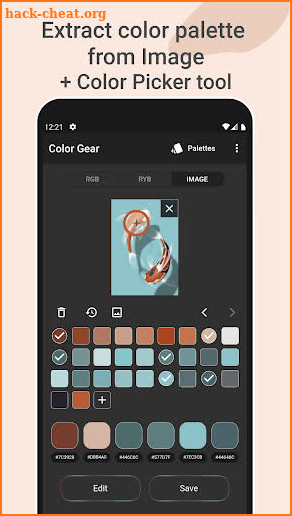 Color Gear: color palette screenshot