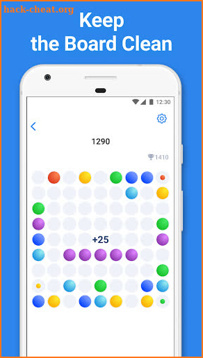 Color Lines - Classic Bubble Game screenshot