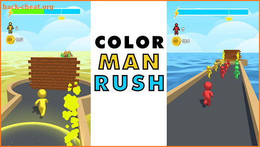 Color Man Rush - Running Game screenshot