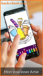 Color Me Ice Cream - Sweet Treat Summer Fun screenshot