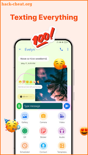 Color Messenger: Messages, SMS screenshot