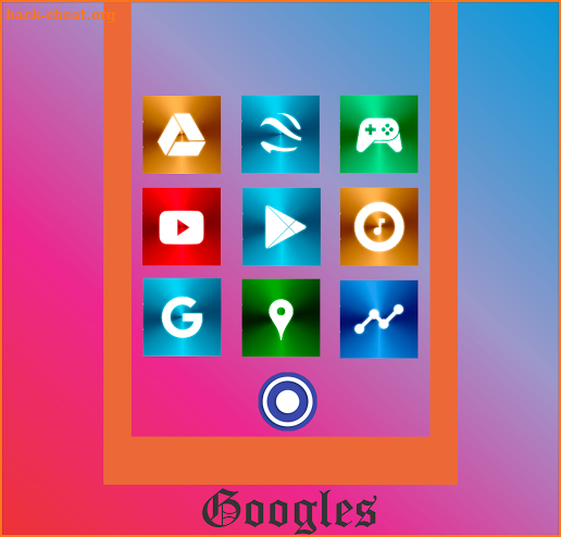 Color Metal 1 - Icon Pack screenshot