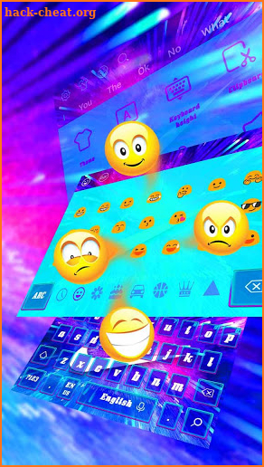 Color Nike Keyboard screenshot