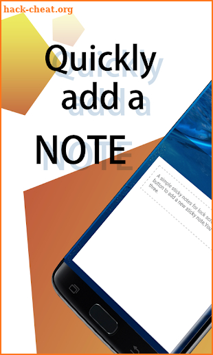 Color Note Pad – noted for lock screen notes screenshot