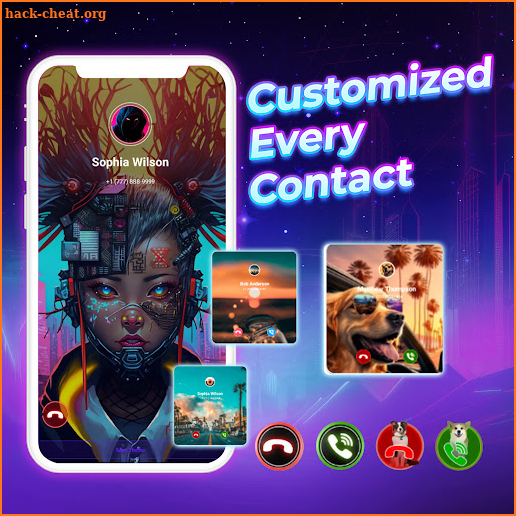 Color Phone: Call Screen Theme screenshot