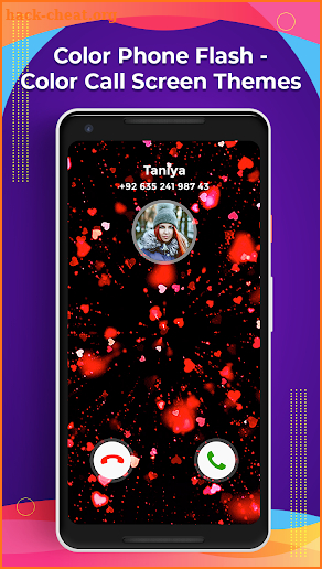 Color Phone Flash - Color Call Screen Themes screenshot