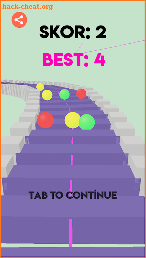 Color Street Road - Ball screenshot