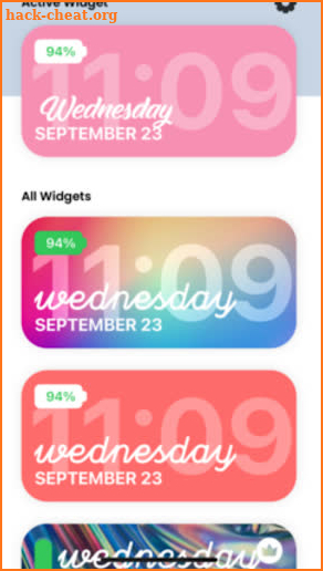 Color Widgets Wallpapers screenshot