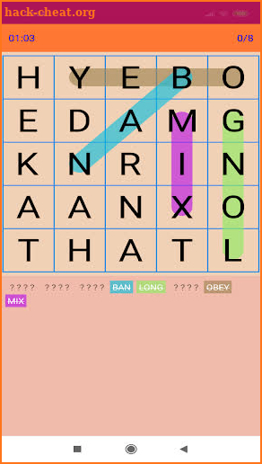 Color Word Puzzle screenshot