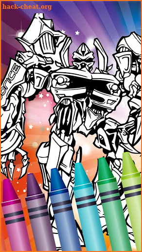 🤖Colorbook for Autobots Robot screenshot