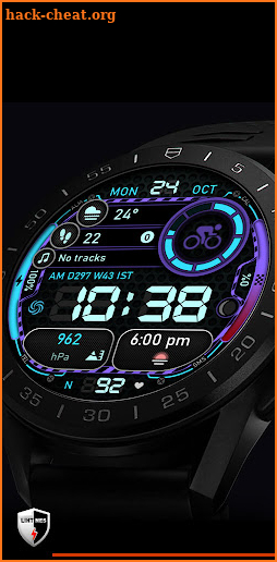 Colorful Digital Watch 072 screenshot