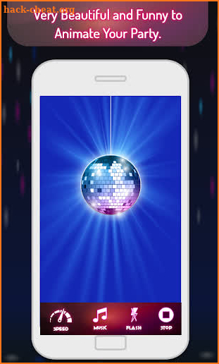 Colorful Disco Flashlight screenshot