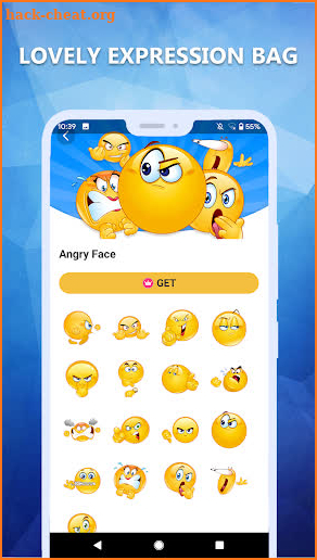 Colorful Emoji Message screenshot