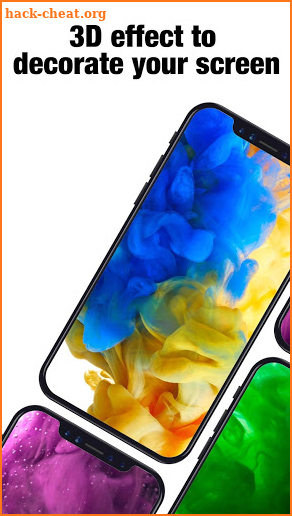 Colorful Ink Live Wallpaper for Free screenshot