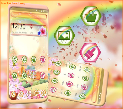 Colorful Rainbow Theme screenshot