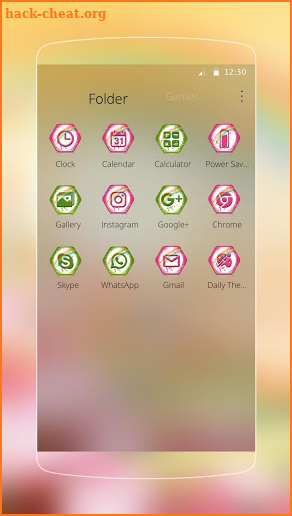 Colorful Rainbow Theme screenshot