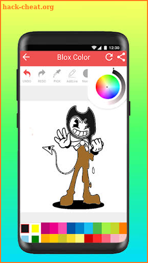 Coloring Bendy Book 2020 screenshot