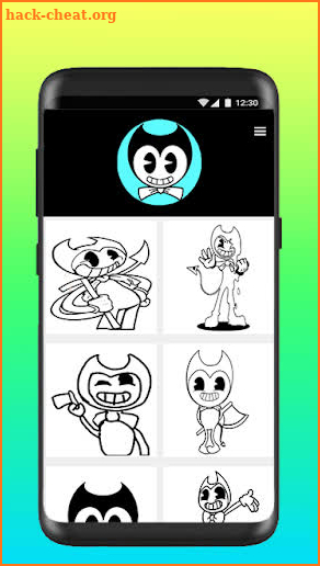 Coloring Bendy book's 2020 screenshot