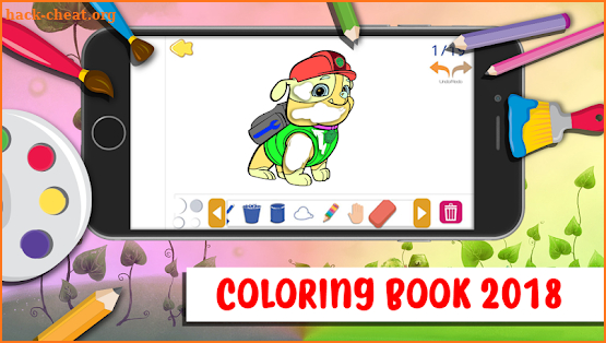 Coloring Book 2018 - Paw Puppy Patrol screenshot