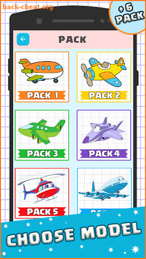 Coloring Book : Airplane – painting kids screenshot