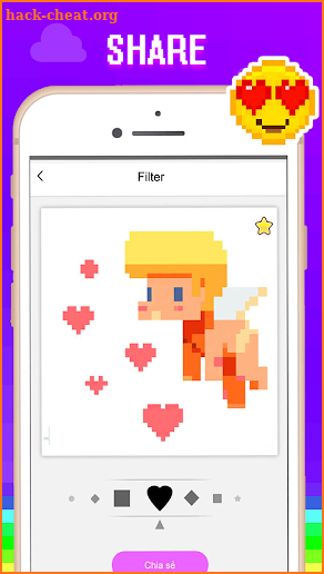 Coloring book: Coloring by Number Season Pixel art screenshot