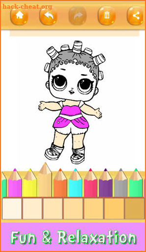 Coloring Book Doll Surprise -WDM1 LOL screenshot